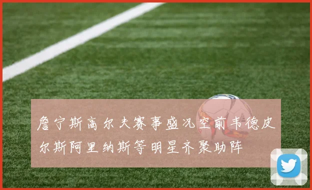 詹宁斯高尔夫赛事盛况空前韦德皮尔斯阿里纳斯等明星齐聚助阵