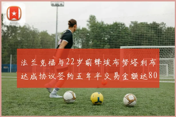 法兰克福与22岁前锋埃布努塔利布达成协议签约五年半交易金额达800万欧元